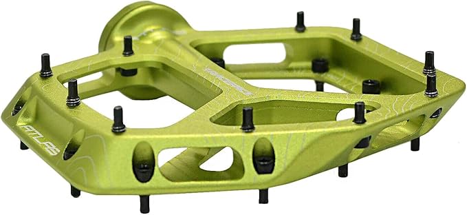 RaceFace Atlas Bike Platform Pedals, Green, RF2946, 114 mm x 101 mm