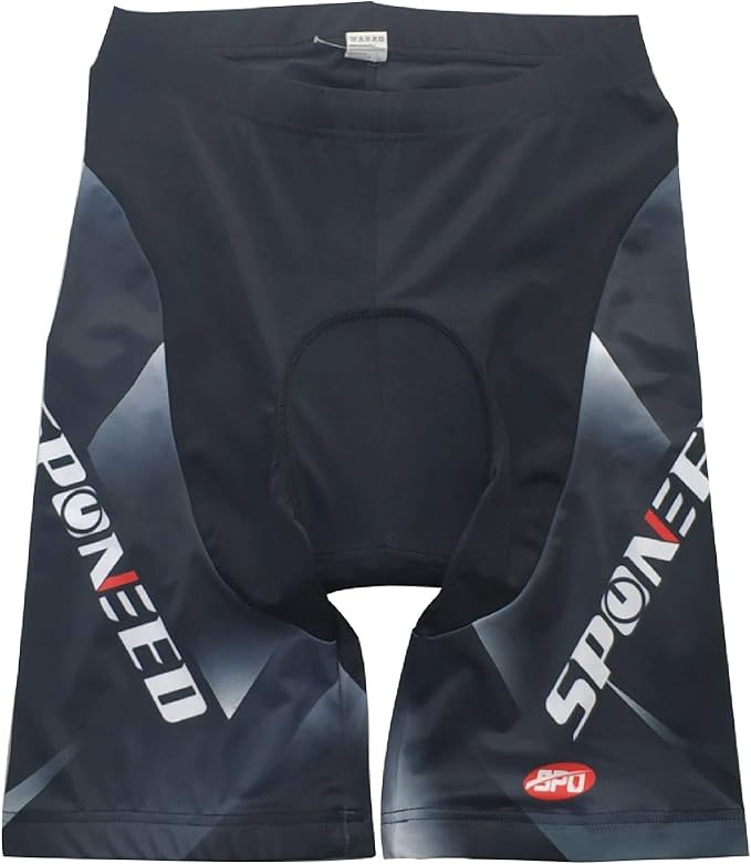 sponeed Men's Cycling Padded Shorts Men Bike Short Pants Cycle Spandex Tights Biking Wear