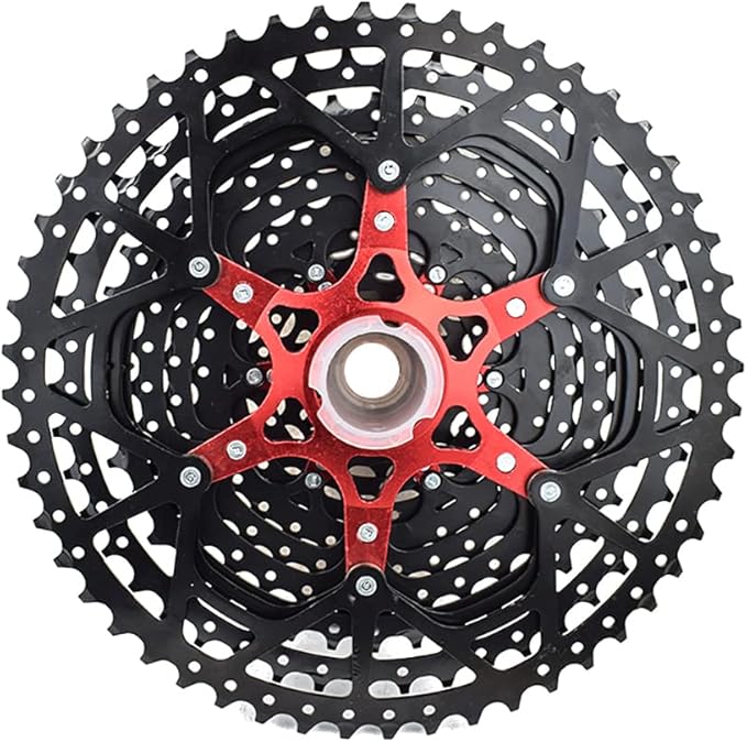 VG SPORTS 8/9/10/11/12 Speed Ultra-Light Bike Cassette for Mountain Bike 11-40T/11-42T/11-46T/11-50T/11-52T MTB Cassette Lightweight Aluminum Bracket Cassette