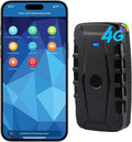 GPS Tracker for Vehicles Winnes 4G TK918 Worldwide Real-time Tracking Magnetic GPS Locator with 20000mah Battery Waterproof Tracker with Anti-Theft Alarm for Car/Boat,SIM Card Needed