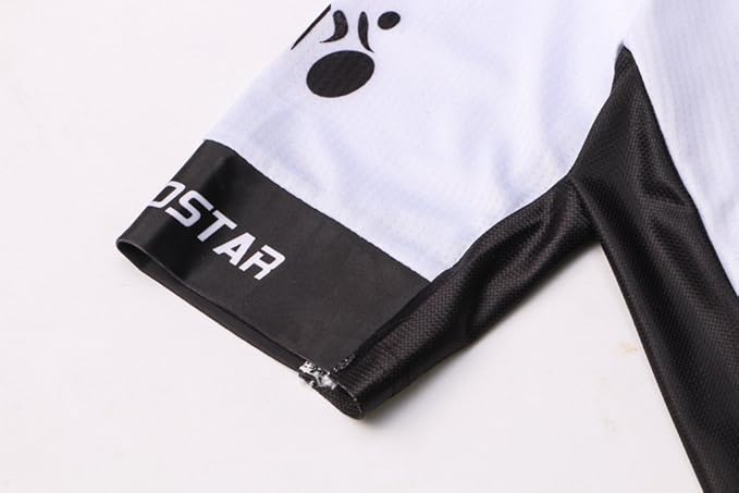 Weimostar Men's Cycling Jersey Men Mountain Bike Jerseys Short Sleeve Tops S-5XL