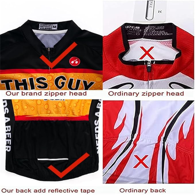 JPOJPO Cycling Jersey Men Set Bike Shirt Kit Short Sleeve Clothing Tops+5D Padded Shorts Summer Breathable Quick-Dry S-3XL