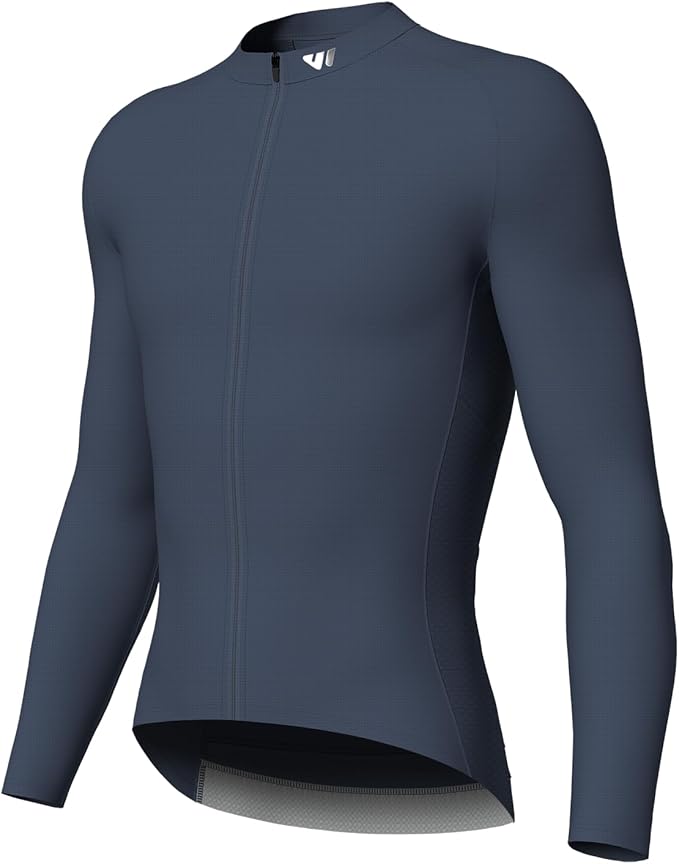 Lo.gas Cycling Jersey Men Short Sleeve, Road Bike Jerseys Full Zipper with Pockets, Bicycle Clothing Breathable Quick Dry