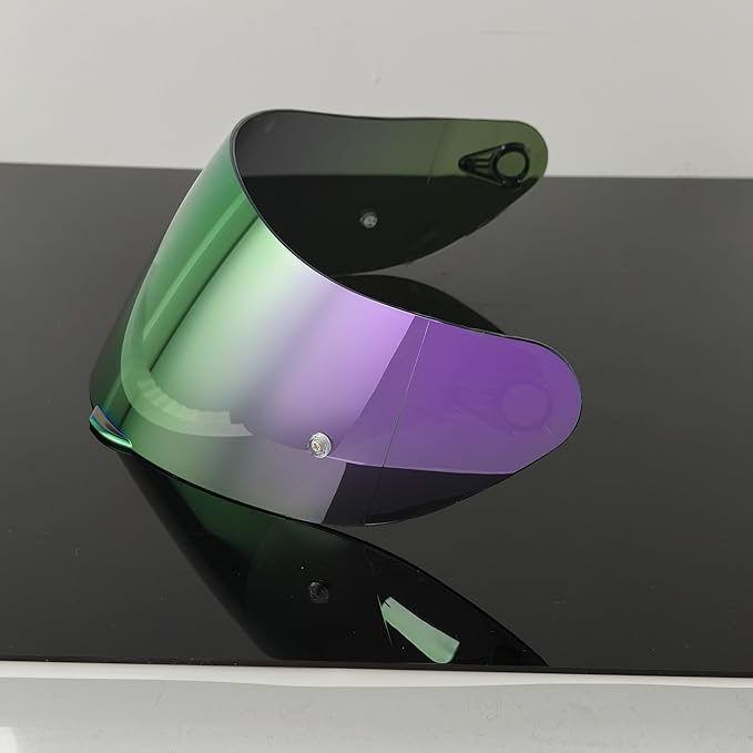 902 Helmet Visor Replacement. Helmet Face Shield UV Protection Compatible with ILM 902,902L,902BT (Revo Deep Purple-Day Use Only)