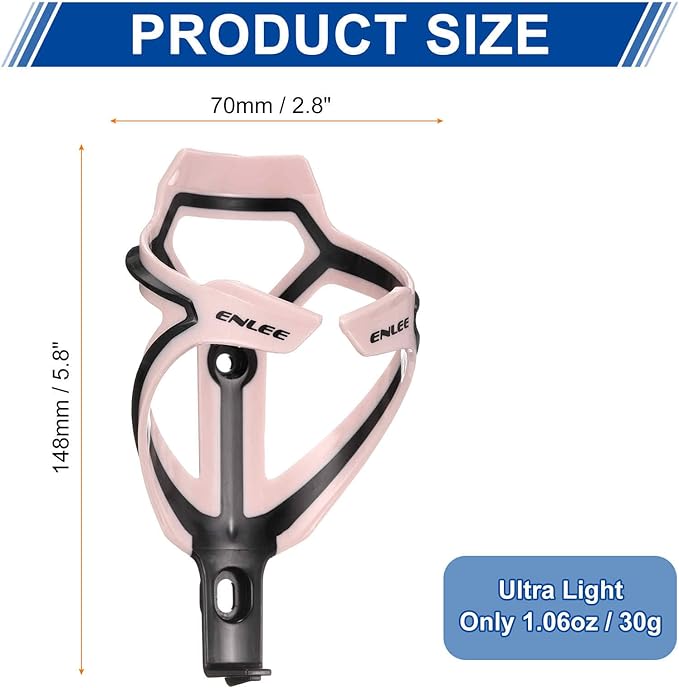 HARFINGTON Bicycle Water Bottle Holder Lightweight Bike Bottle Cages Cycling Cup Holder for MTB Road Gravel