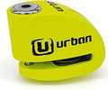 URBAN UR906X Hi-Tech Alarm Disc Lock 120 dB ON/Off, Replaceable Module, High-end Waterproof, Longlife Battery, Reminder Cable, Universal Motorbikes, Bicycles, Ebikes, Motorcycle Lock Anti Theft