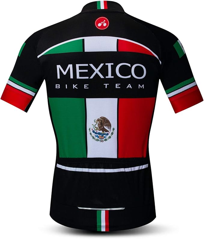 Men's Cycling Jerseys Tops Biking Shirts Short Sleeve Full Zipper Bike Clothing