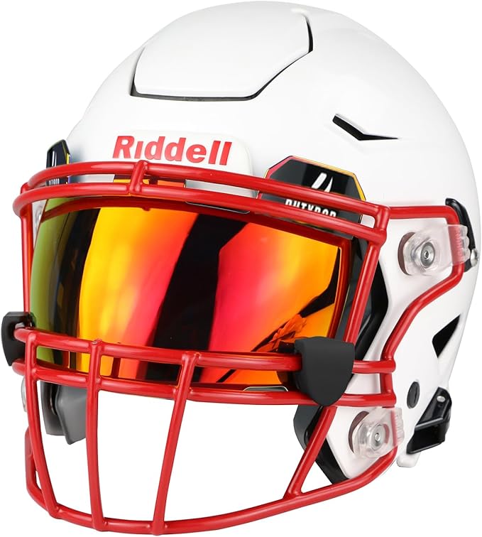 Football Visor, Clear Football Helmet Visor, Football Shield, Fits Youth and Adult Football Helmets