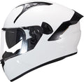 VCOROS Full Face Dual Visor Motorcycle Helmet for Adults Motorbike Street Bike Racing Helmets X9 DOT Approved with Black Visor