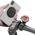 Bike Phone Mount,Motorcycle Phone Holder with Universal Adapter,Out Front Bicycle Handlebar Mount for Mountain Road EBike,Scooter,Moto,MTB,Quick Release Attach/Detach-Orange【Series C - 1st Gen】
