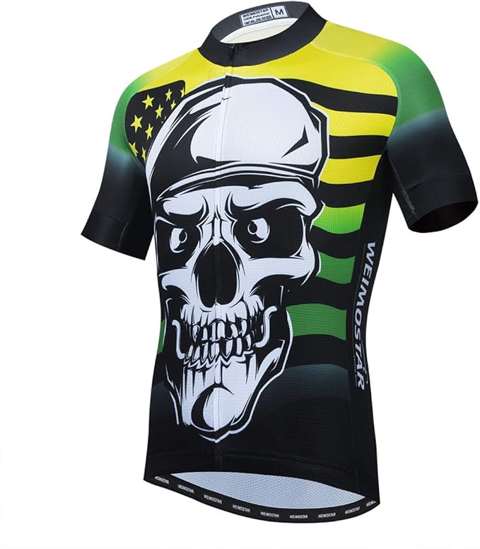 Hotlion Summer Cycling Jersey Men Mountain Bike Jersey Quick Dry Bicycle Shirt Short Sleeve Cycling Clothing