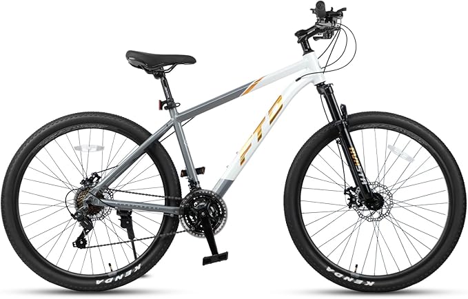 AVASTA Earth 26 27.5 inch Mountain Bike with 21-Speed, Aluminum Frame, Dual Disc Brake, Comfortable Saddle, Multiple Colors