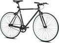 AVASTA Single-Speed Fixed Gear Urban Commuter Fixie Bike Flip Flop Hub Bicycle, Multiple Colors