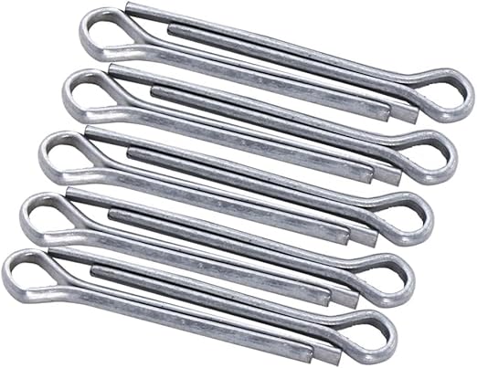 10Pcs Silver Bicycle Disc Brake Pads Lock Pins Bike Retaining Split Brake Cotter Pin for Bike Brake Pads MTB Road Bike Parts,Bike Brake Pads,Brake Parts