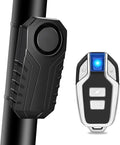 Bike Alarm with Remote,Bicycle Alarm Wireless,113dB Loud Bike Alarms for E-Bikes, Motorcycles, Scooter, Cars, Trailers, Luggage, Outdoor Riding and Cycling Safety IP65 Waterproof