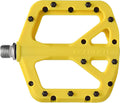 FIFTY-FIFTY Mountain Bike Pedals, Non-Slip MTB Nylon Composite, 9/16" Bicycle Pedals, Lightweight and Wide Flat Platform