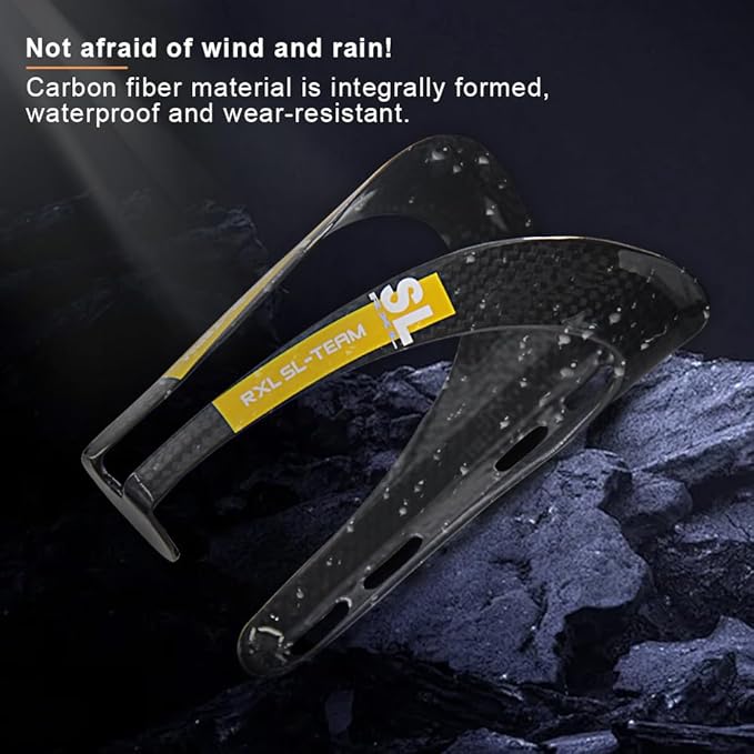 Carbon Fiber Water Bottle Cage Ultra-Light Holder Brackets for Road Bike Light Drink Water Bottle Cage Holder