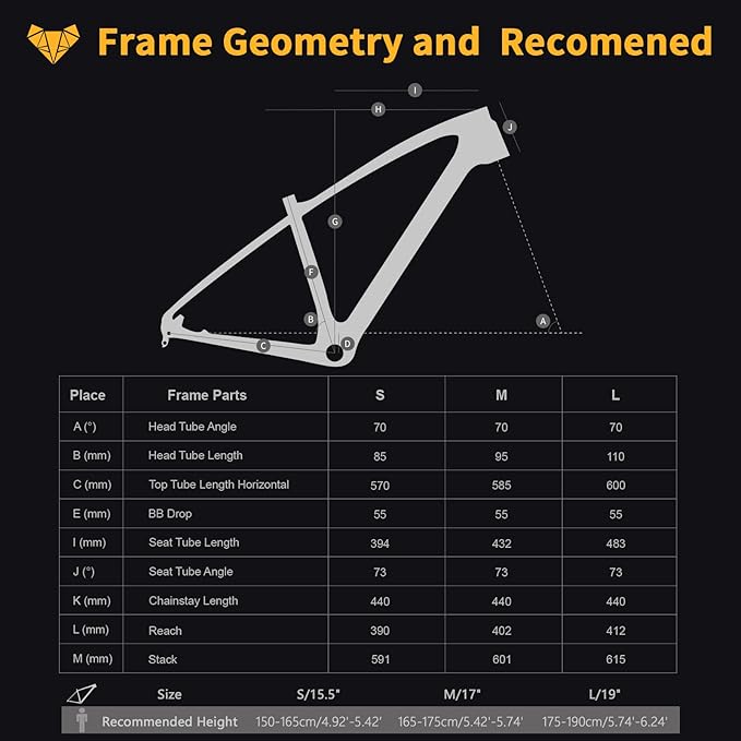 TRIFOX Carbon Fiber Mountain Bike,29er Carbon Mountain Bike with Shimano M6100 Deore Groupset 12-Speed,Carbon Fiber Frame,Hydraulic Fork 130mm Travel,/17/19 inch