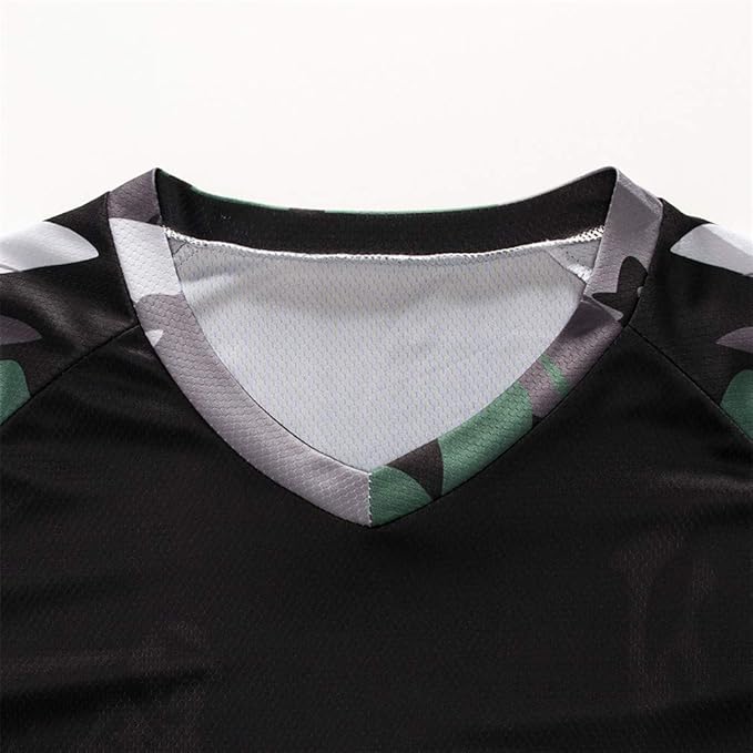 Cycling Jersey Long Sleeve Men's Mountain Bike Motocross Jersey Long Sleeve MTB T-Shirt