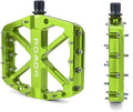 Bike Pedals 9/16" Lightweight Non-Slip Bicycle Platform Pedals - Fits Most Adult Bikes & Mountain Bikes &MTB, Road Bikes and Slip-Resistant Design