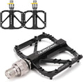 Road Bikes Pedal Mountain Bicycle Bicycle Pedals Quick Release Pedals Non-Slip Ultralight 9/16 inch 3 Bearings Design for Mountain BMX MTB Bike Cycling Road Bike Pedals