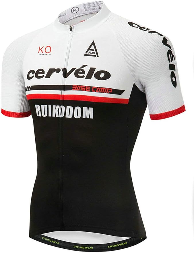 Men's Cycling Jersey Set Bike Jersey Bicycle Shirts Summer Breathability Short Sleeve Clothing C157