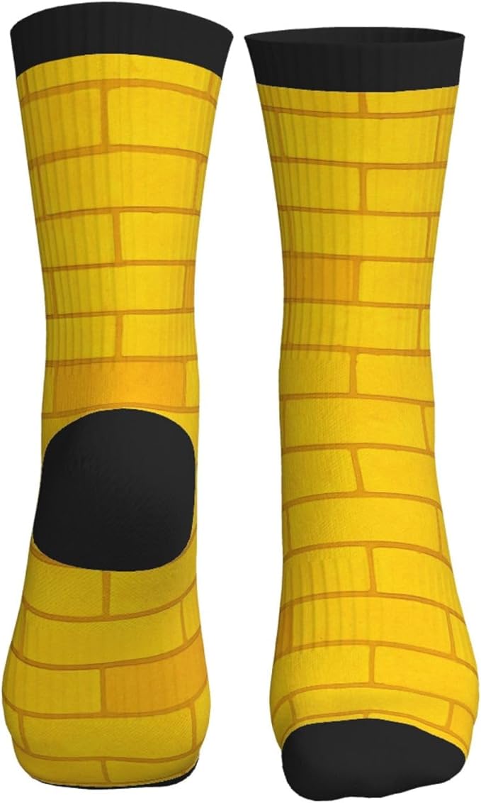 Crew Athletic Socks Funny Crazy Casual Sports Novelty Dress Socks for Women Men Running Hiking