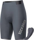ROCKBROS Men’s Bike Shorts with Padded Cycling Road Biking Riding Breathable Shorts Tight for Men