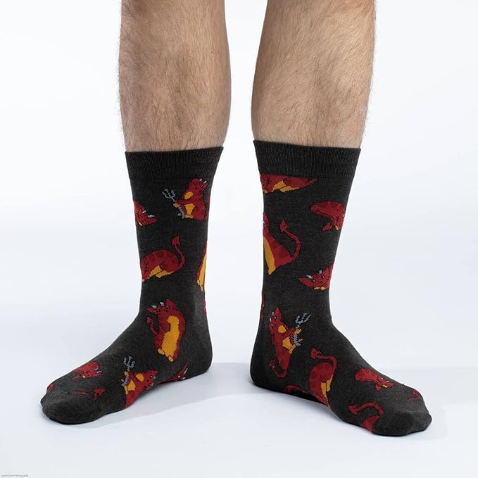 Good Luck Sock Novelty Crew Socks for Adults - For Men, Women and Teens