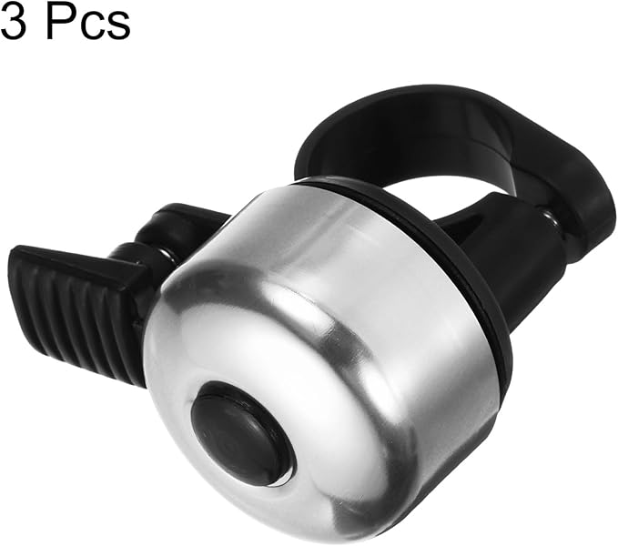 HARFINGTON Bike Bell Aluminum Mini Bicycle Bells with Loud Crisp Clear Sound Bike Ring Bell Bike Accessories for Adults Children Road Mountain Bike