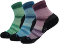 HUSO Unisex Digital Printed Athletic Quarter Running Socks 2,3,4,6,11 Pairs