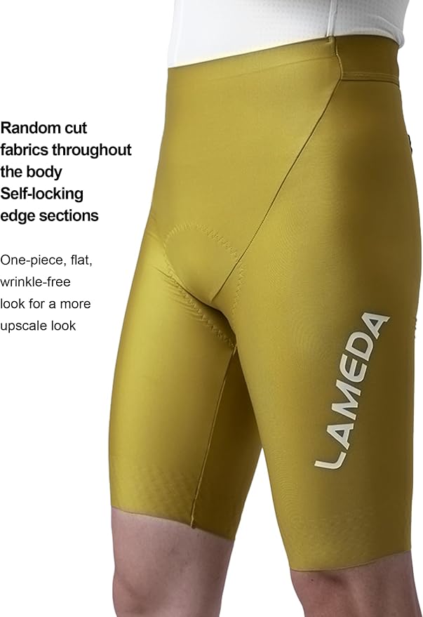 LAMEDA Padded Bike Shorts for Men Breathable Cycling Shorts with Padding Moisture-Absorbing Bicycle Shorts for Biking Road