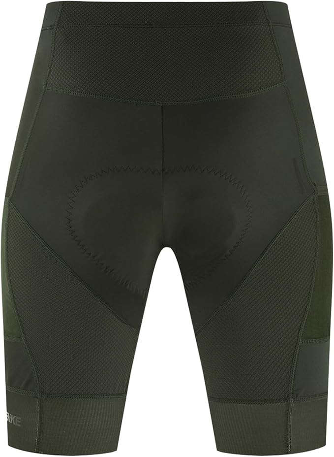 YKYWBIKE Cycling Shorts Men with Pockets,4D Padded Bike Shorts for Men,Biker Short UPF 50+ MTB Bicycle Road Biking Short