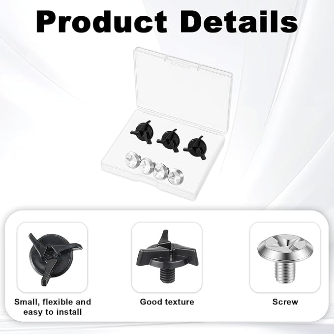 Helmet Visor Screws, 7pcs Replacement Screw for Helmet Visor Hardware Kit with Dirt Bike & Motorcycle Helmets Bolts for Motorcross Helmets