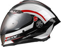 Full-face Helmet Biker Helmet ABS with EPS Cushion Liner Removable Washable 8 Air Vent Free Switch Long and Short Lens Replacement for Adult Unisex