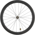 MEROCA VEL Road Bike Carbon Wheelset 700C Clincher Wheelset 50/60mm Deep Disc Brake Clincher/Tubeless Ready, 36T Ratchet Hub, Pillar Spokes