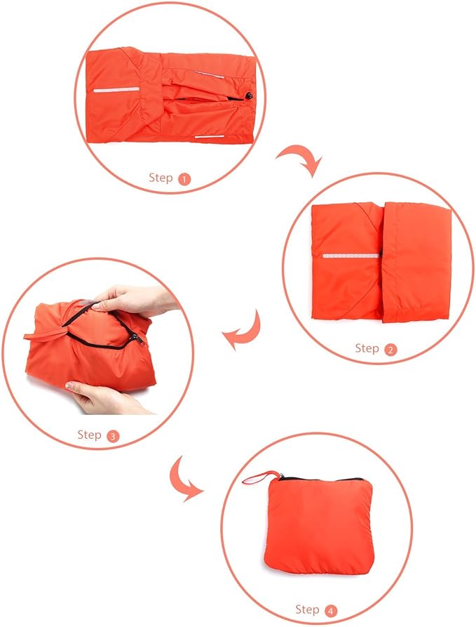 Women's Packable Windbreaker Jacket Resistant Convertible Cycling Running Jacket Lightweight Windproof Water