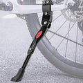 Bike Kickstand for Aventon Level Electric Bike, Adjustable Kickstand Foot Side Stand Support, Aluminum Rear Side Bicycle Stand for Bike with Non-Slip Rubber Foot,A