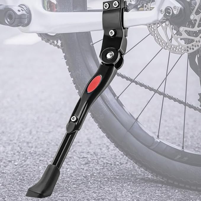 Bike Kickstand for Scott Sub, Adjustable Kickstand Foot Side Stand Support, Aluminum Rear Side Bicycle Stand for Bike with Non-Slip Rubber Foot,A