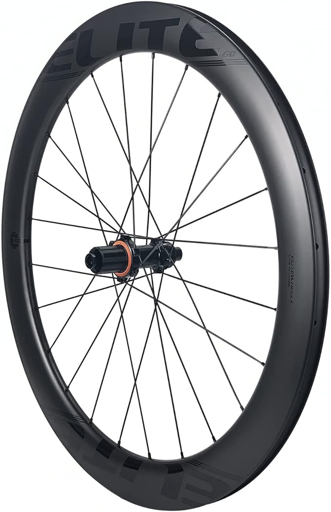 ELITEWHEELS Carbon Wheels XDR Freebody 38 50 60mm Disc Brake 700c Road Bike Wheelset ENT Center Lock Road Cycling
