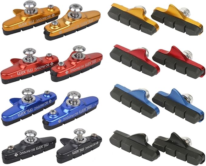 Lightweight Aluminum Road Bike Brake Pads Set