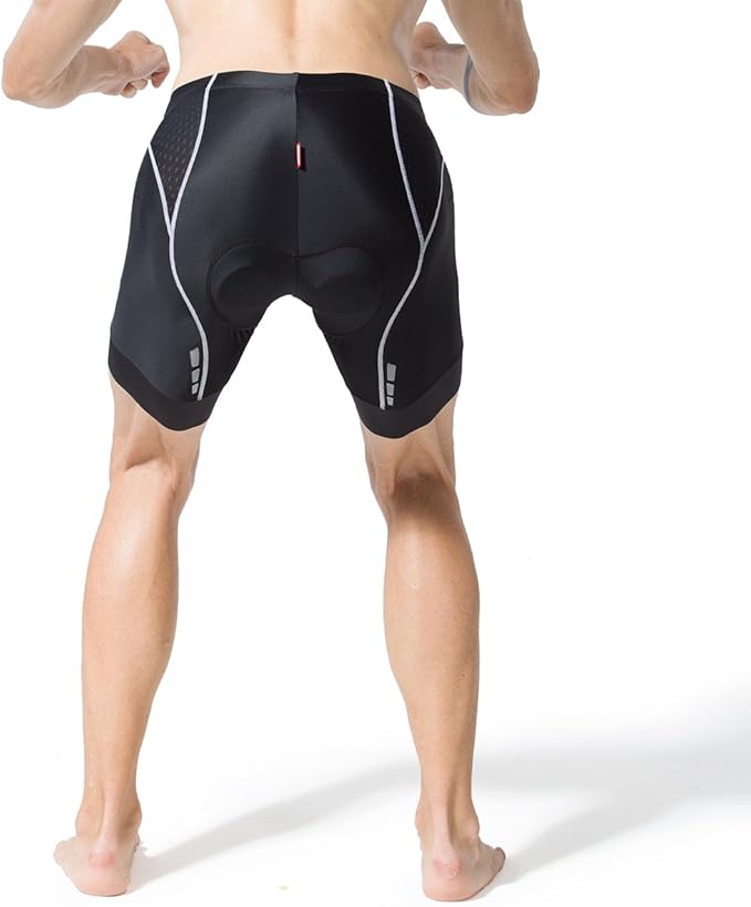 Souke Sports Men's Cycling Shorts Padded Bike Half Pants Bicycle Biking Tights