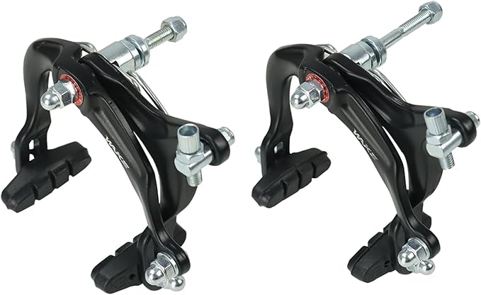 FOMTOR Bike Brake C Brake Caliper Set Bicycle Rear & Front Brakes Kit Aluminum Alloy Side Pull Brake for MTB Mountain Bike, Road Bicycle(1 Pair)