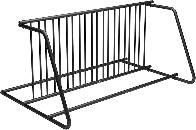 Commercial Grid Bike Rack-59" Length Single & Double Sided 10 Holders Floor Bike Parking Rack Stand, Bicycle Storage Stand for Garage,Store,School,Park Storage & Universities Power Coated Steel