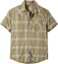 Club Ride Apparel New West Cycling Shirt - Men's Short Sleeve Cycling Jersey - Sport Fit Snap Down Top - 50 UPF Riding Shirt