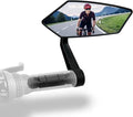 Bike Mirror, HD Glass Bicycle Mirrors for Handlebar Mount, Adjustable Bar End Bike Rear View Mirror, Scratch Resistant Handlebar Mirrors for E-bike,Mountain Bike & Scooter(Right 0.59-0.78")