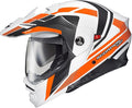 ScorpionEXO AT960 Modular Adventure Street Motorcycle Helmet with Bluetooth Ready Speaker Pockets DOT ECE Approved Hicks (Orange - Medium)