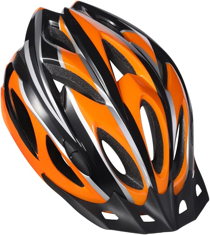 Zacro Adult Bike Helmet Lightweight for Men Women Comfort with Pads&Visor, Certified Bicycle Helmet for Adults Youth Mountain Road Biker