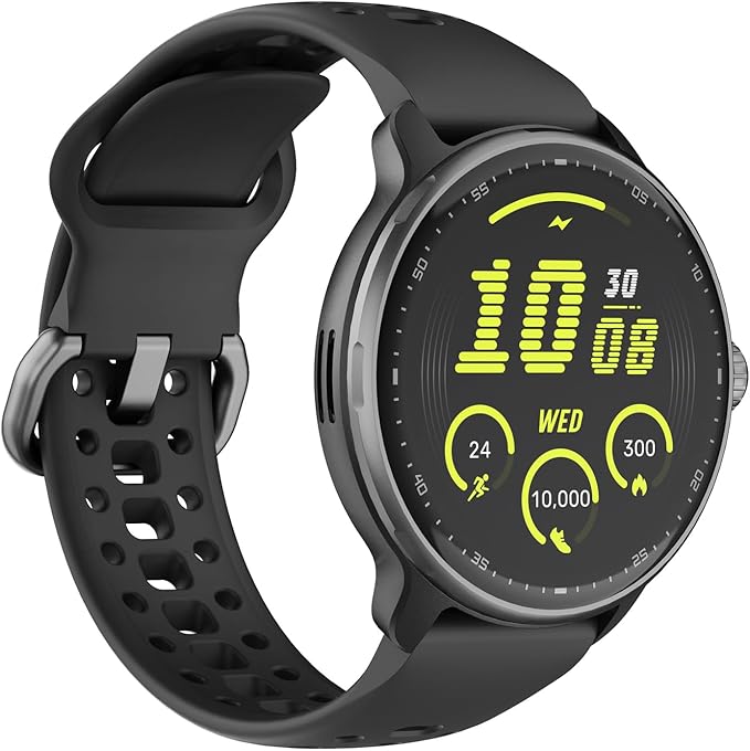 LifeMetrix R3 GPS Smartwatch (Black)