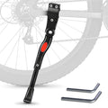 Adjustable Bike Kickstand for Adult Bike – Fits 22" 24" 26" Wheels, Aluminum Alloy, Easy to Install, Non-Slip Foot for Stability on Mountain, Road, Hybrid, Commuter Bikes, Daily & Long-Distance Rides